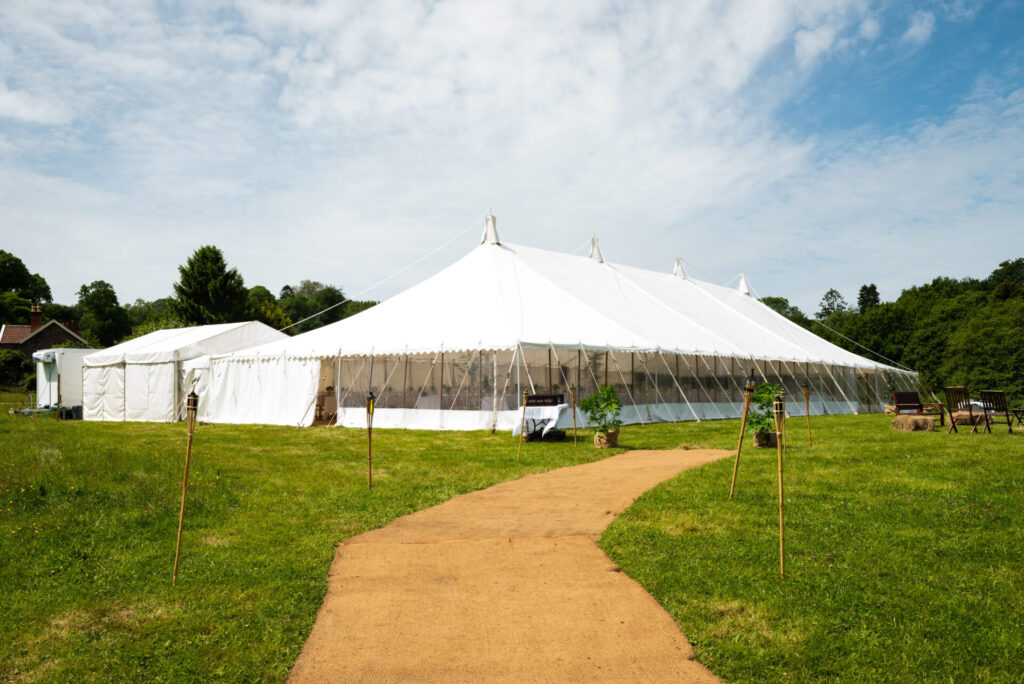 Traditional marquee exterior